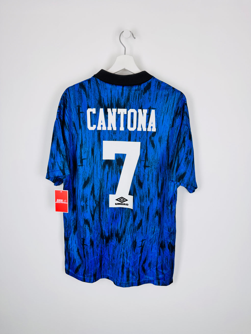 MAILLOT DE FOOTBALL MANCHESTER UNITED 1992/1993 EXTÉRIEUR - CANTONA #7 (L)