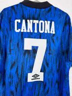MAILLOT DE FOOTBALL MANCHESTER UNITED 1992/1993 EXTÉRIEUR - CANTONA #7 (L)