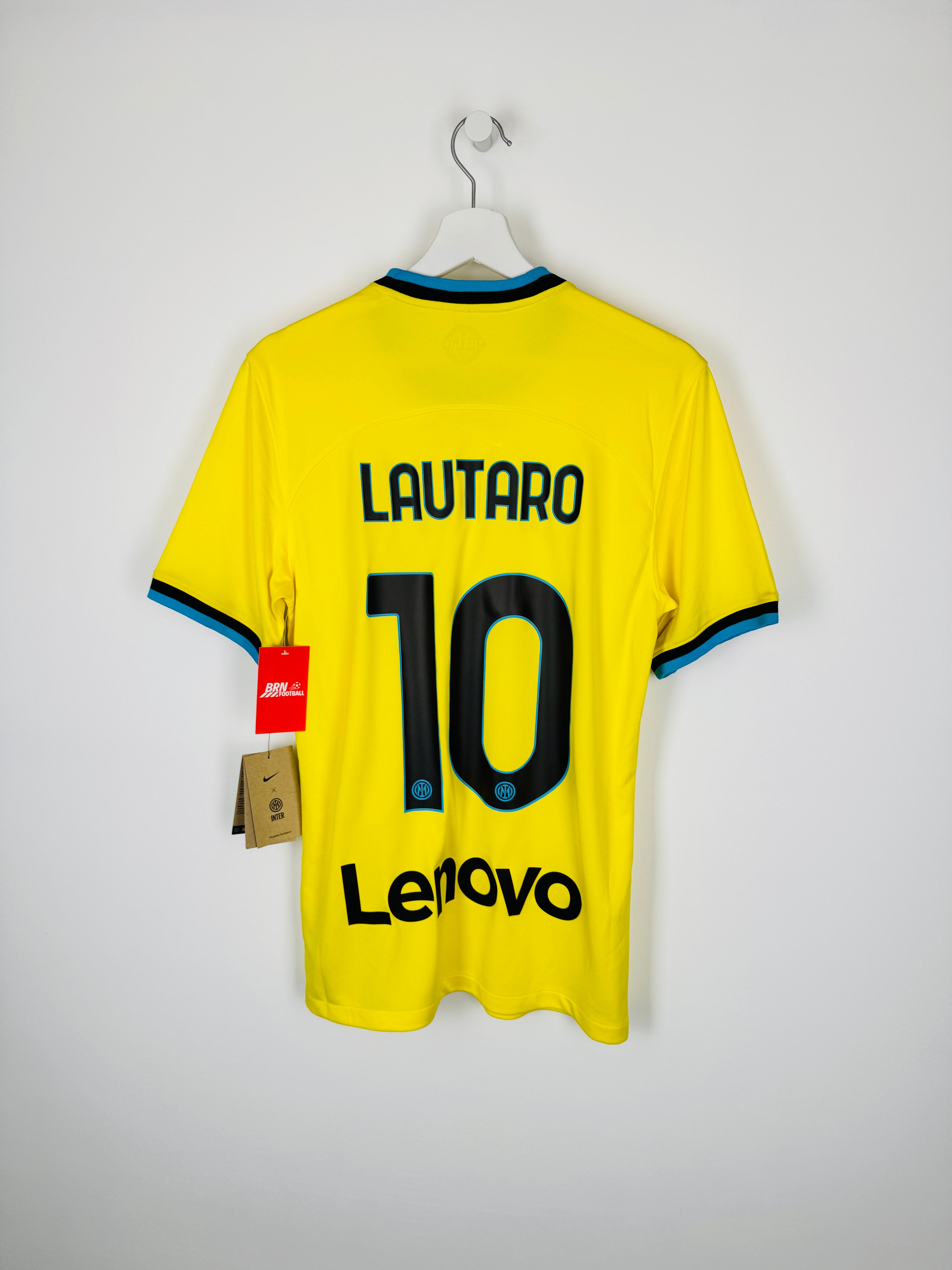 INTER MILAN 2022/2023 THIRD FOOTBALL JERSEY NEW - LAUTARO #10 (S)