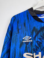MAILLOT DE FOOTBALL MANCHESTER UNITED 1992/1993 EXTÉRIEUR - CANTONA #7 (L)