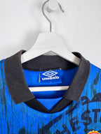 MAILLOT DE FOOTBALL MANCHESTER UNITED 1992/1993 EXTÉRIEUR - CANTONA #7 (L)