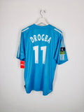 MAILLOT DE FOOTBALL OLYMPIQUE DE MARSEILLE 2003/2004 EXTÉRIEUR - DIDIER DROGBA #11 (M)
