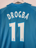 MAILLOT DE FOOTBALL OLYMPIQUE DE MARSEILLE 2003/2004 EXTÉRIEUR - DIDIER DROGBA #11 (M)