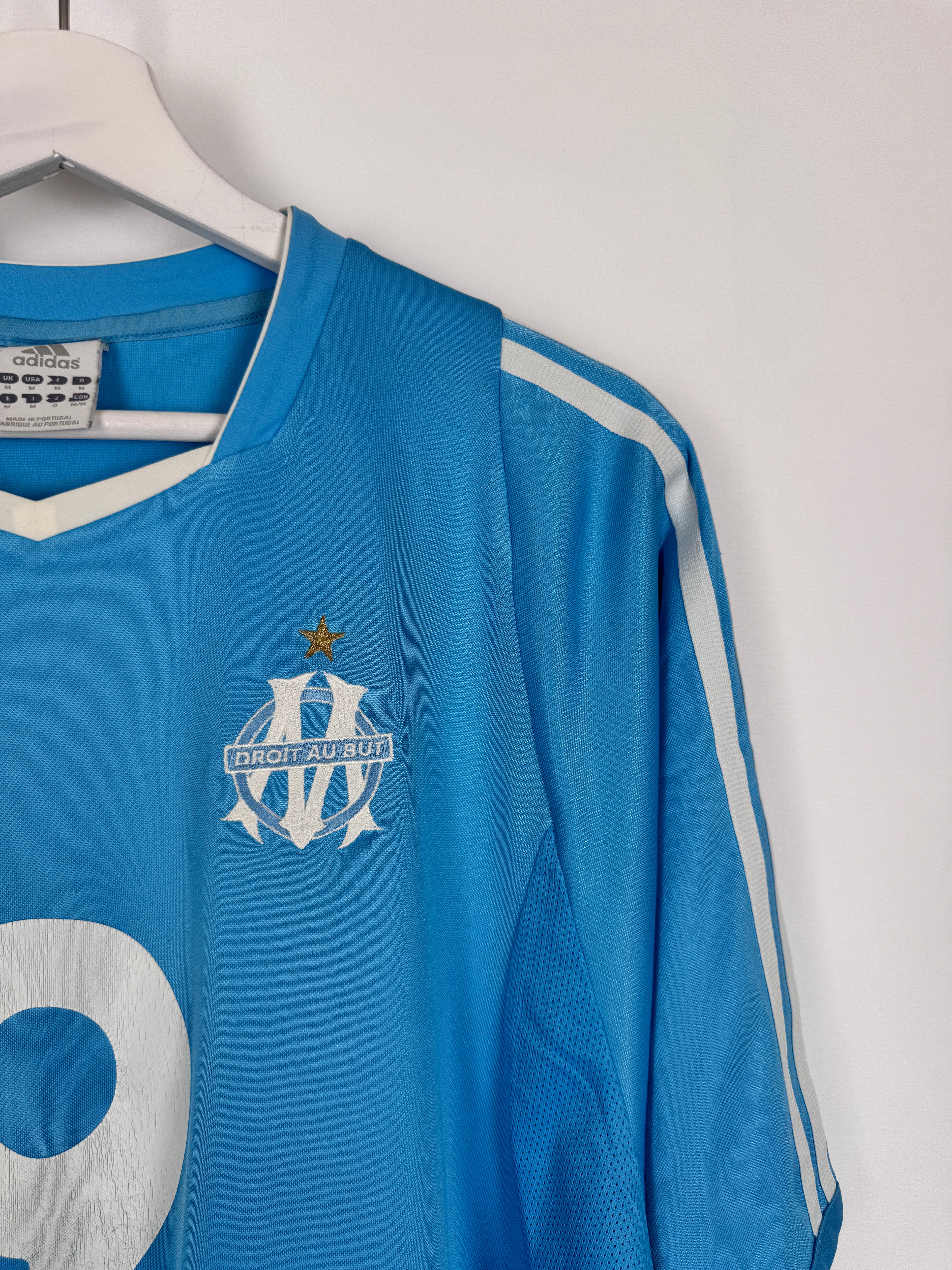 MAILLOT DE FOOTBALL OLYMPIQUE DE MARSEILLE 2003/2004 EXTÉRIEUR - DIDIER DROGBA #11 (M)