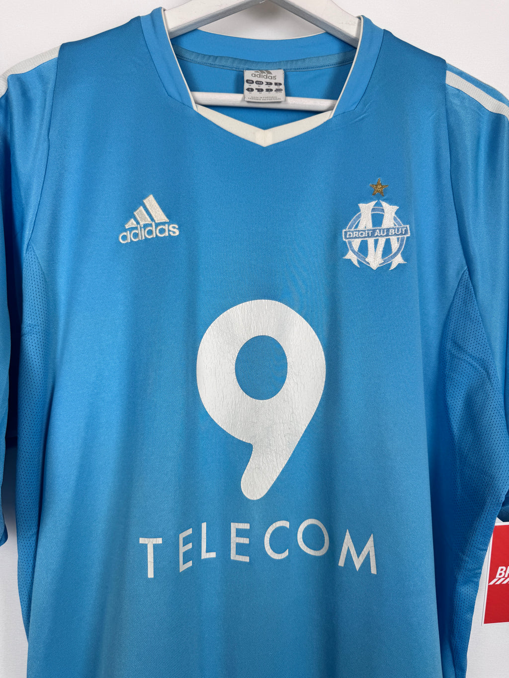 MAILLOT DE FOOTBALL OLYMPIQUE DE MARSEILLE 2003/2004 EXTÉRIEUR - DIDIER DROGBA #11 (M)
