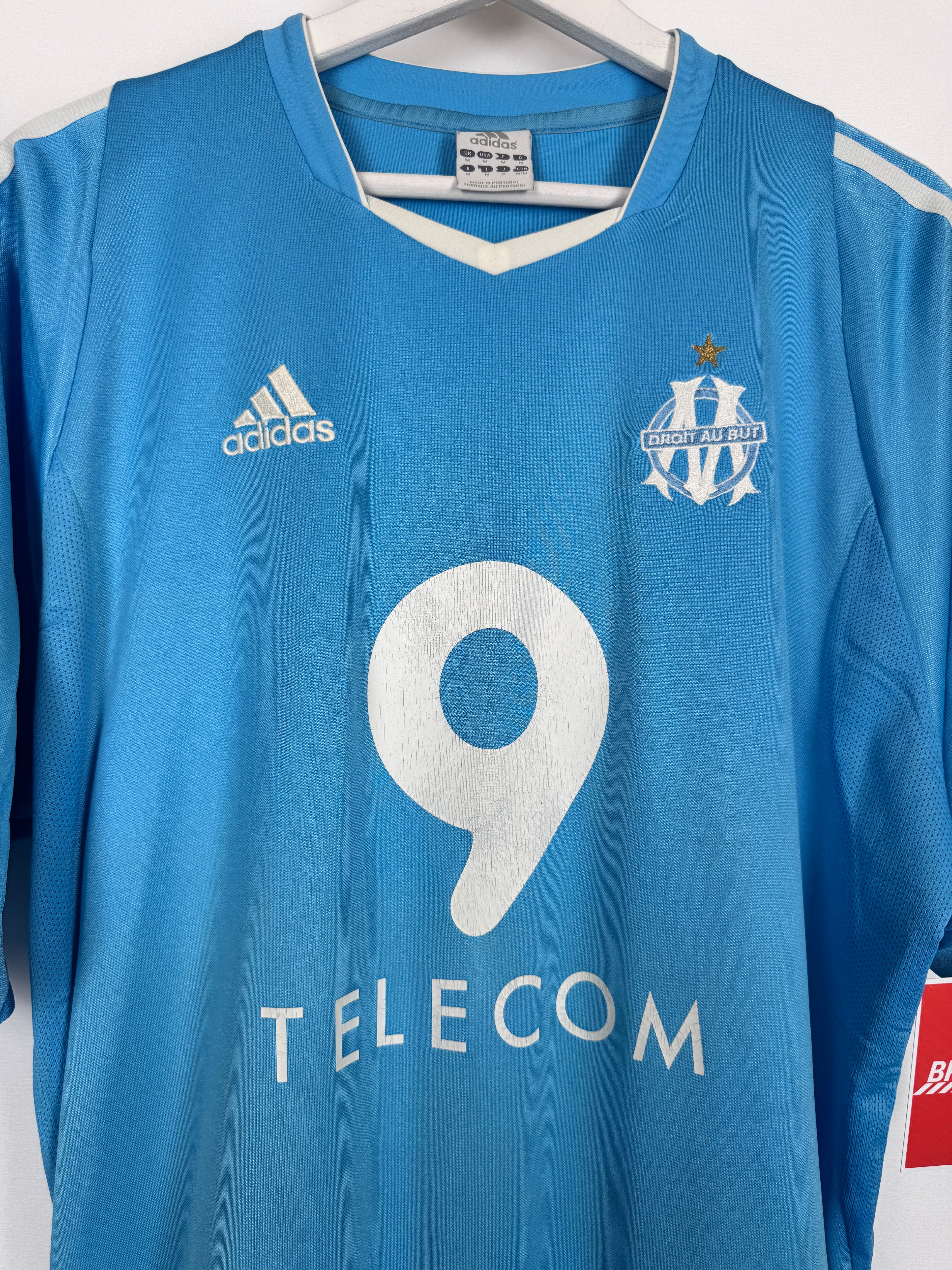 MAILLOT DE FOOTBALL OLYMPIQUE DE MARSEILLE 2003/2004 EXTÉRIEUR - DIDIER DROGBA #11 (M)