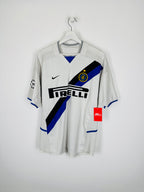 INTER MILAN 2002/2004 AWAY FOOTBALL SHIRT - VIERI #32 (M)