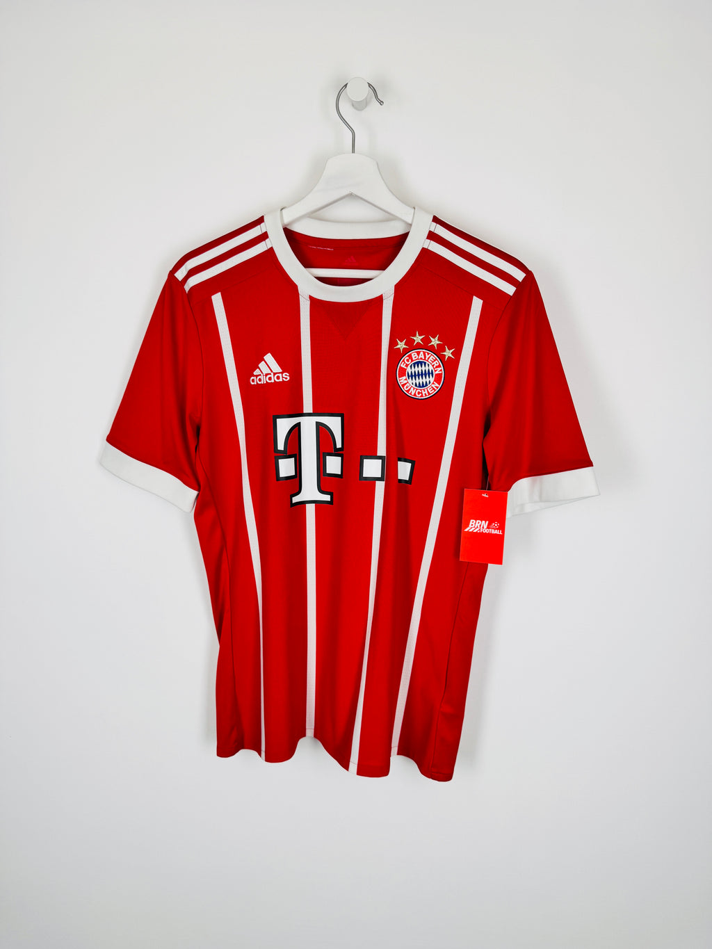 2017/2018 BAYERN MUNICH HOME FOOTBALL JERSEY - LEWANDOWSKI #9 (S)