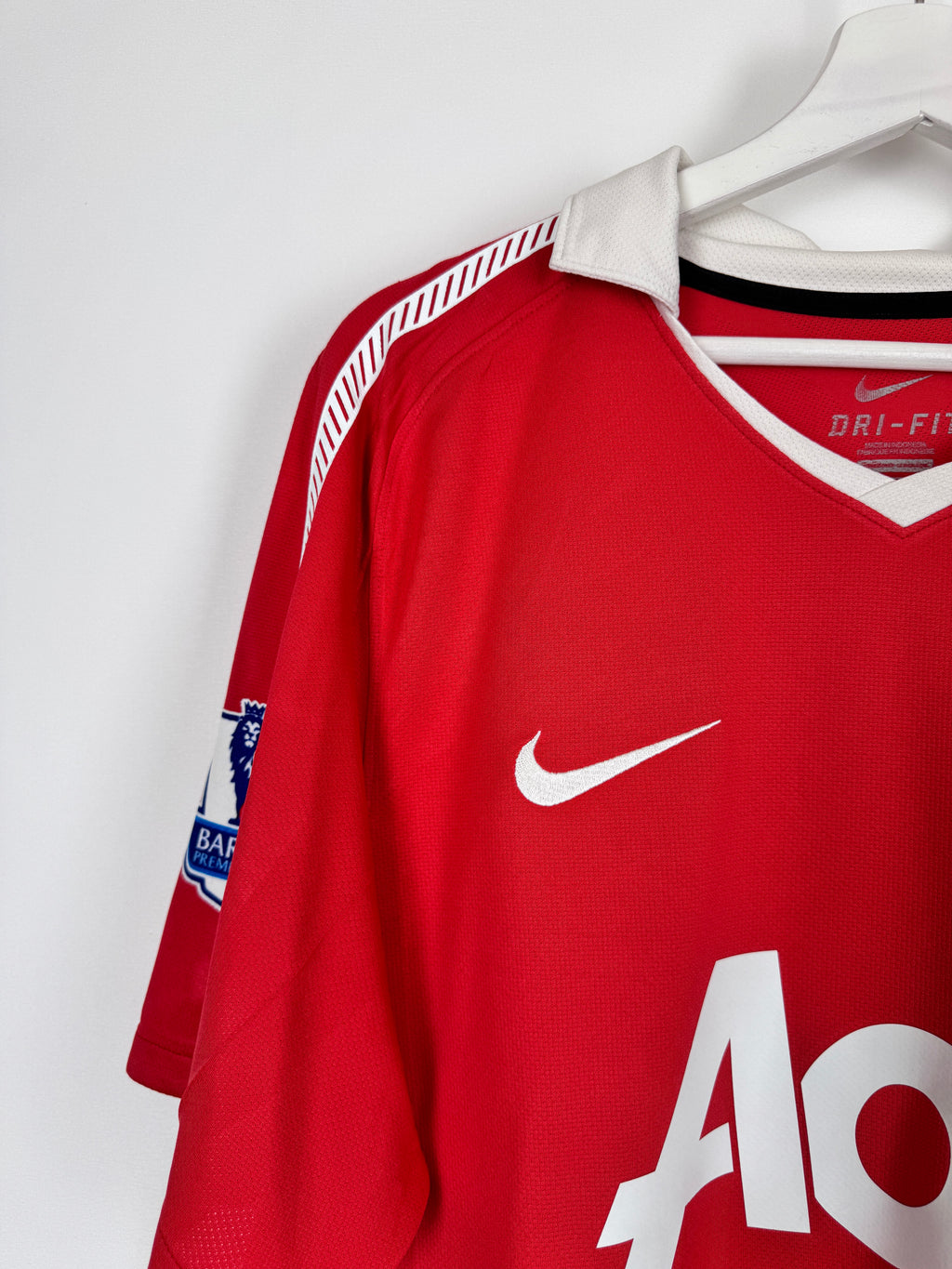 MAILLOT DE FOOTBALL MANCHESTER UNITED 2010/2011 DOMICILE - WAYNE ROONEY #10 (L)