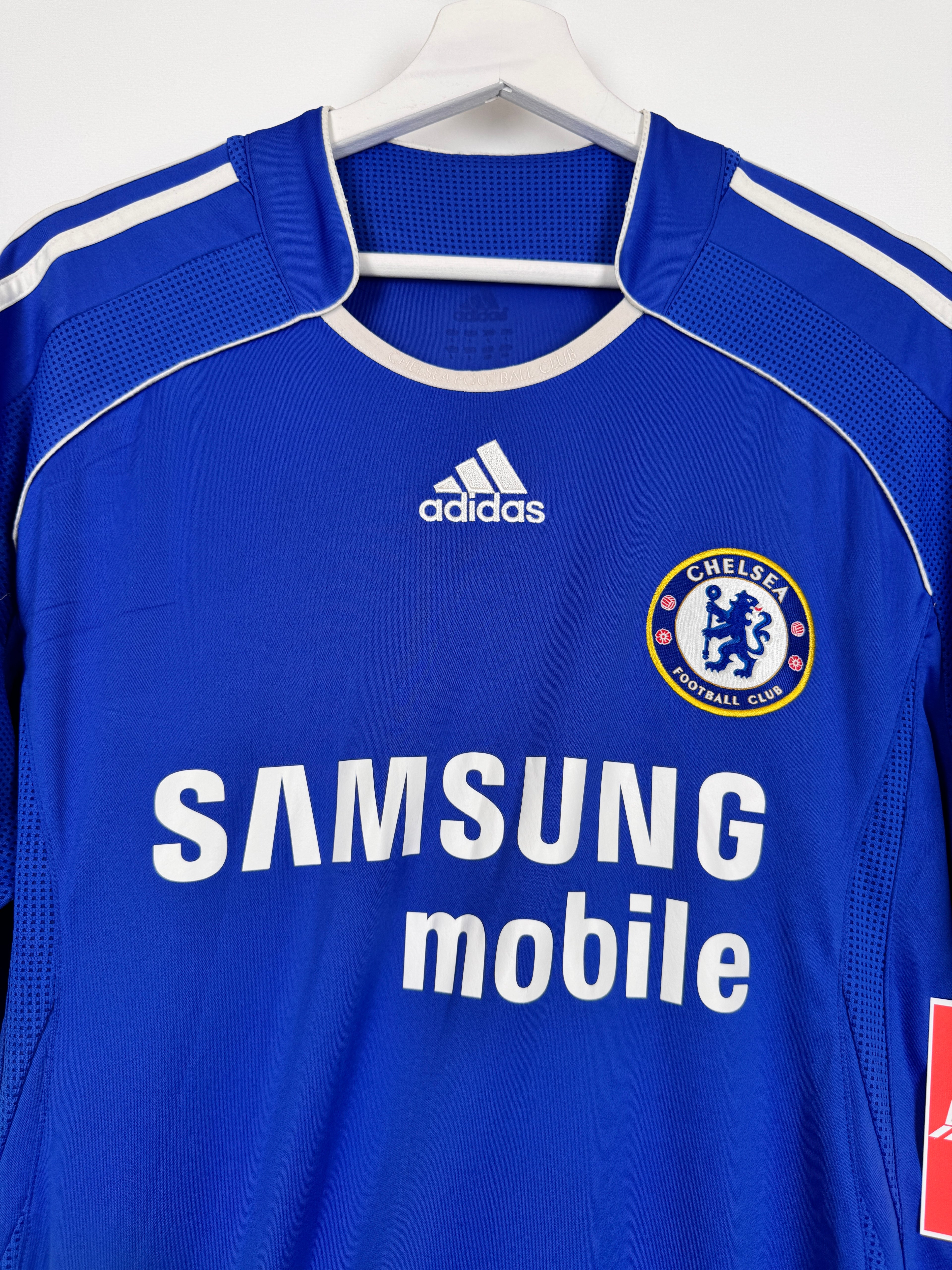 MAILLOT DE FOOTBALL CHELSEA 2006/2008 DOMICILE - DIDIER DROGBA #11 (L)