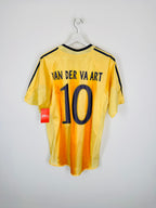 AJAX AMSTERDAM FOOTBALL JERSEY 2004/2005 AWAY - VAN DER VAART #10 (S)