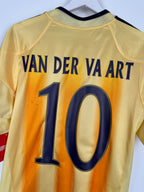 AJAX AMSTERDAM FOOTBALL JERSEY 2004/2005 AWAY - VAN DER VAART #10 (S)