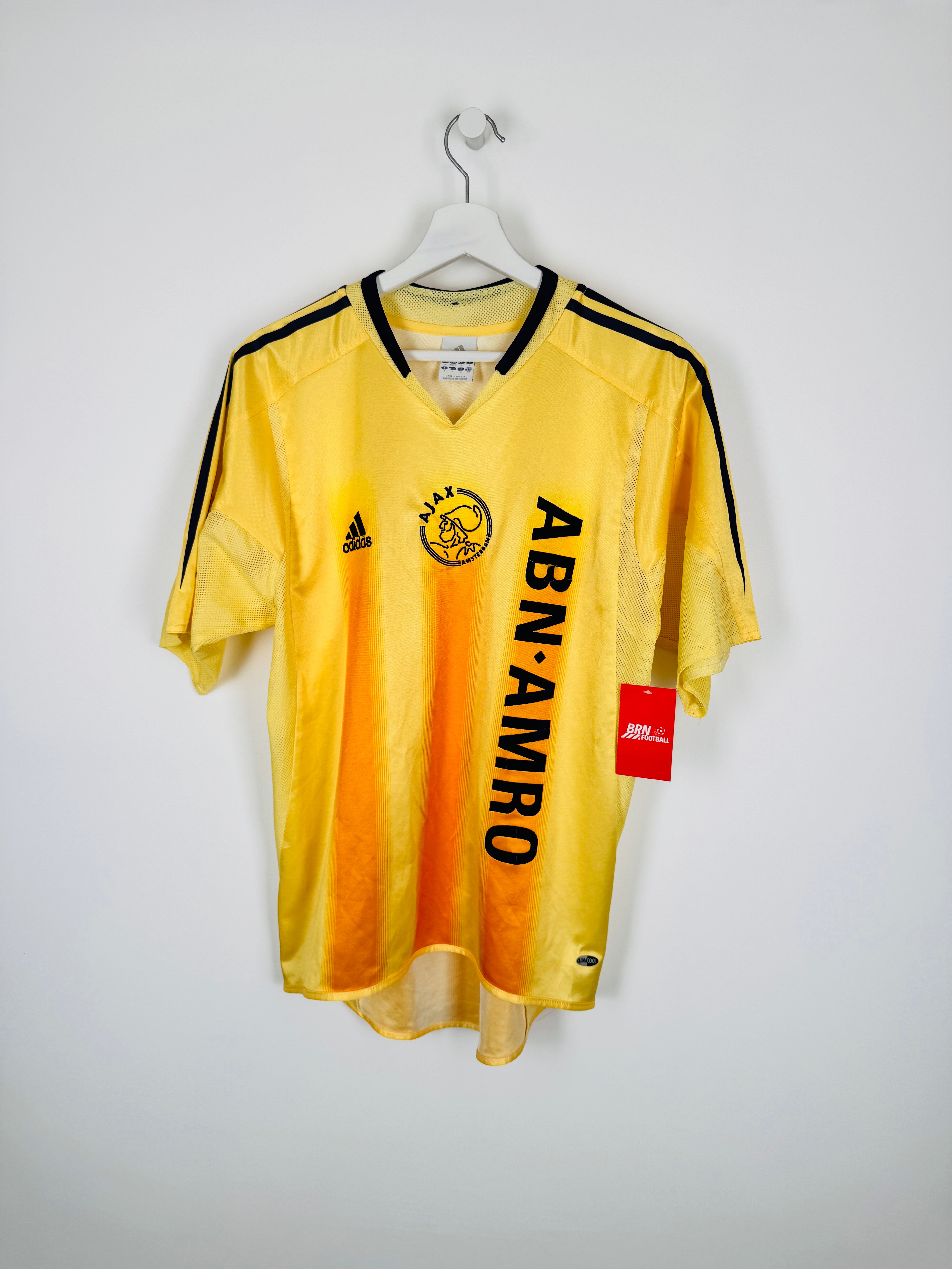 AJAX AMSTERDAM FOOTBALL JERSEY 2004/2005 AWAY - VAN DER VAART #10 (S)