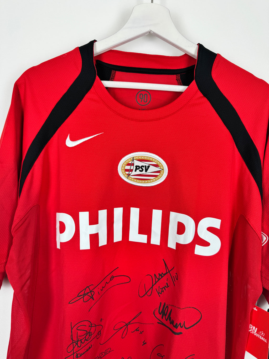 PSV EINDHOVEN 2004/2005 SIGNED FOOTBALL SHIRT NEW (XL)
