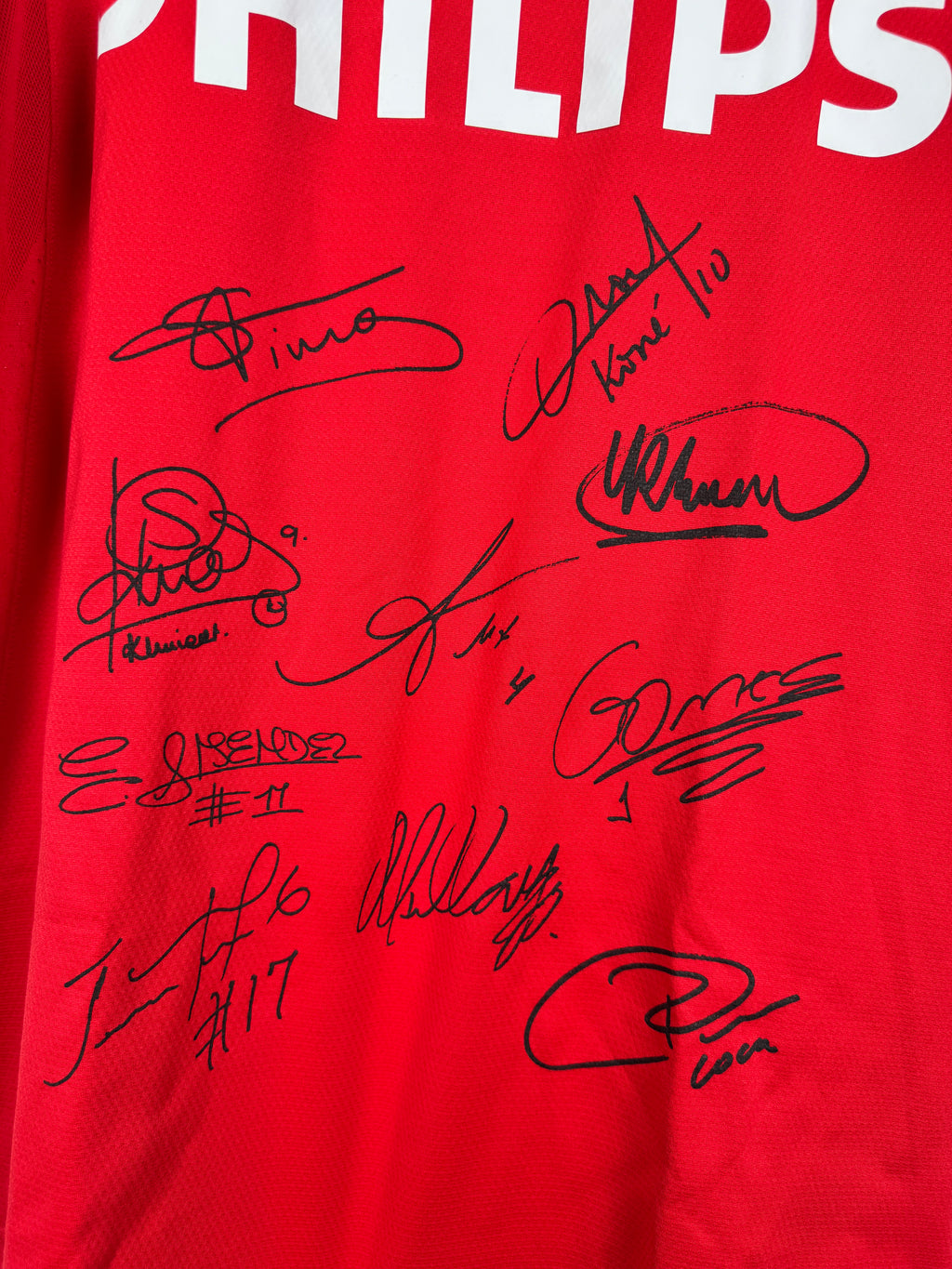 PSV EINDHOVEN 2004/2005 SIGNED FOOTBALL SHIRT NEW (XL)