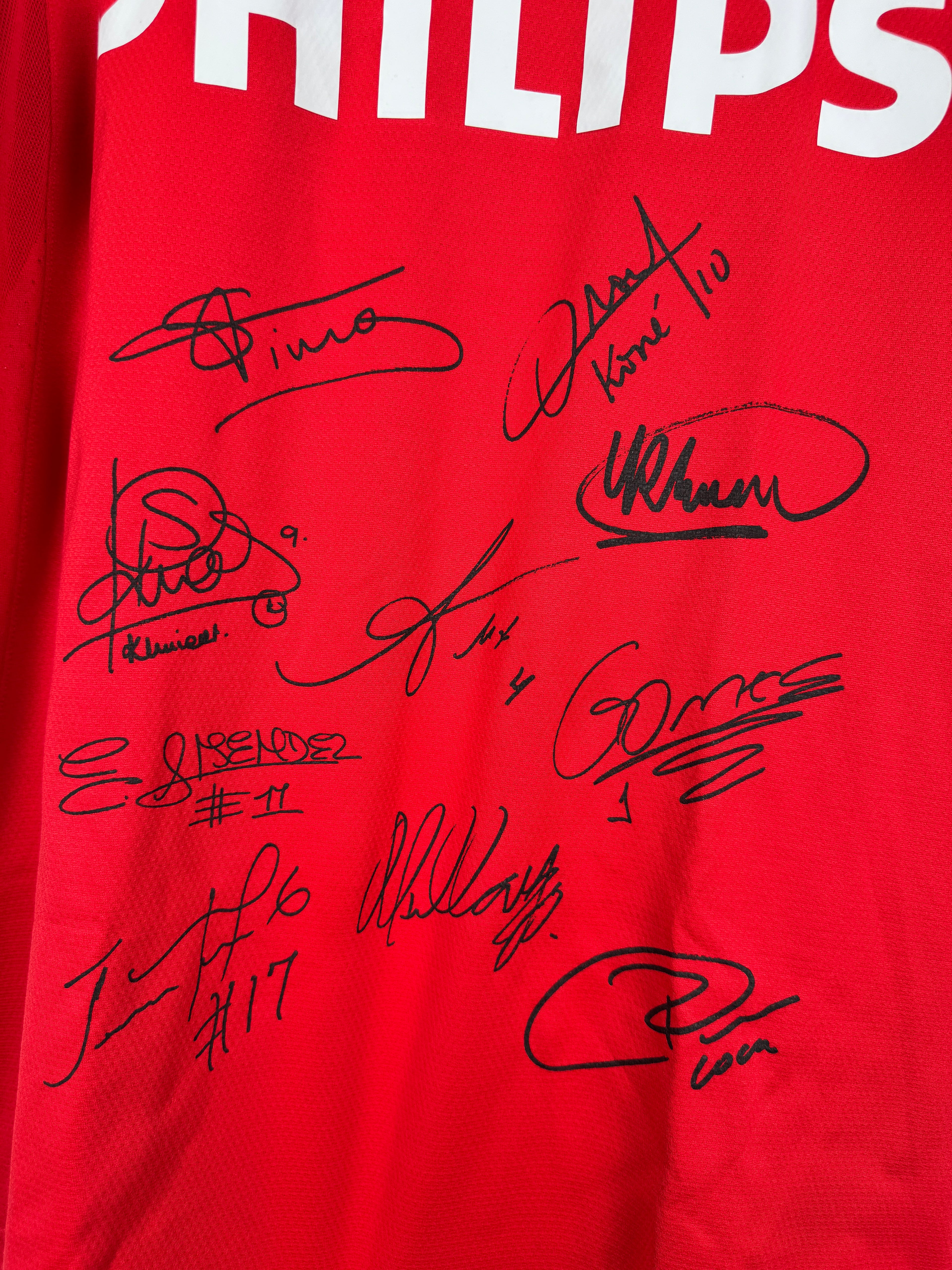 PSV EINDHOVEN 2004/2005 SIGNED FOOTBALL SHIRT NEW (XL)