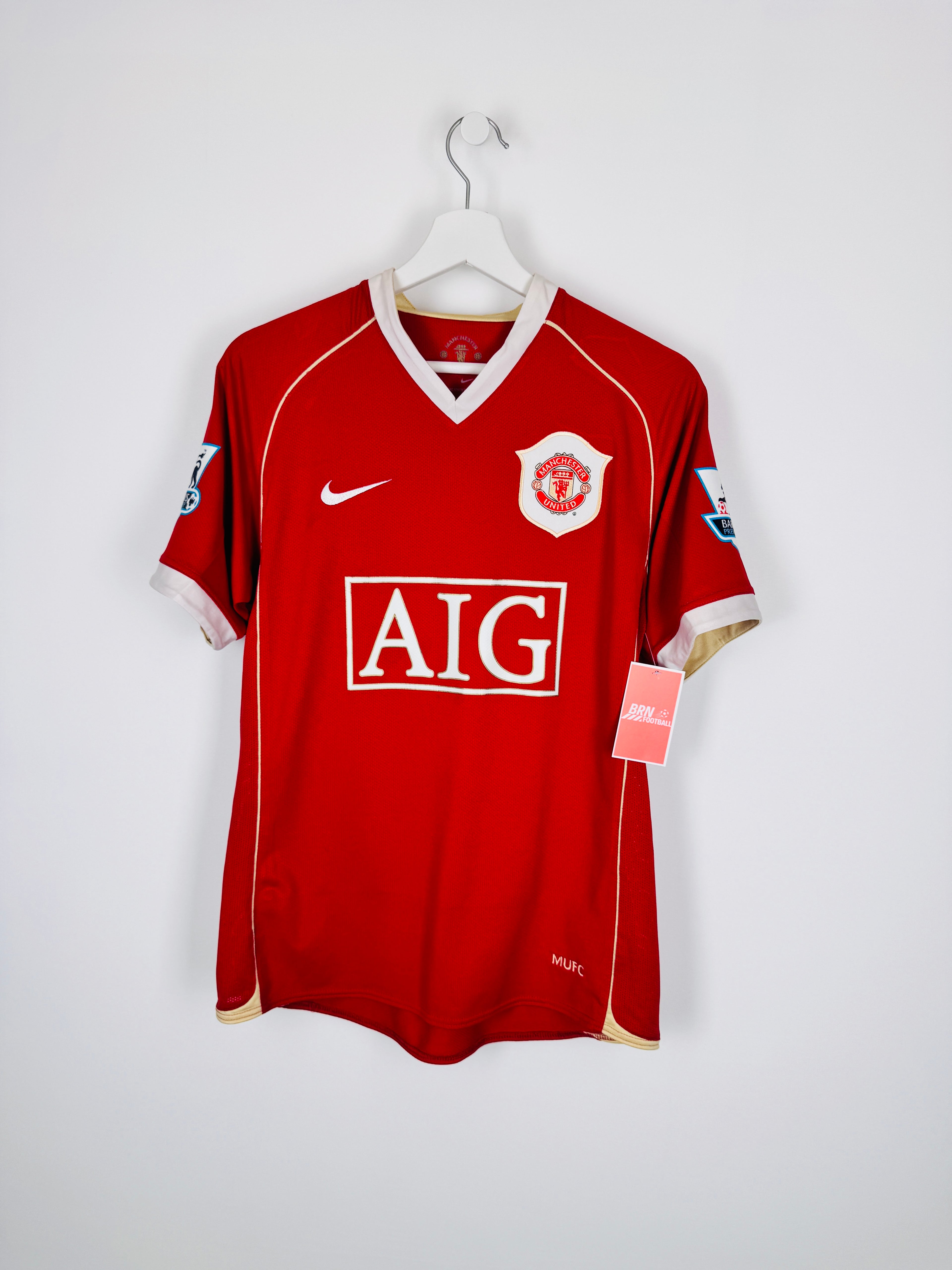 MAILLOT DE FOOTBALL MANCHESTER UNITED 2006/2007 DOMICILE - CRISTIANO RONALDO #7 (S)