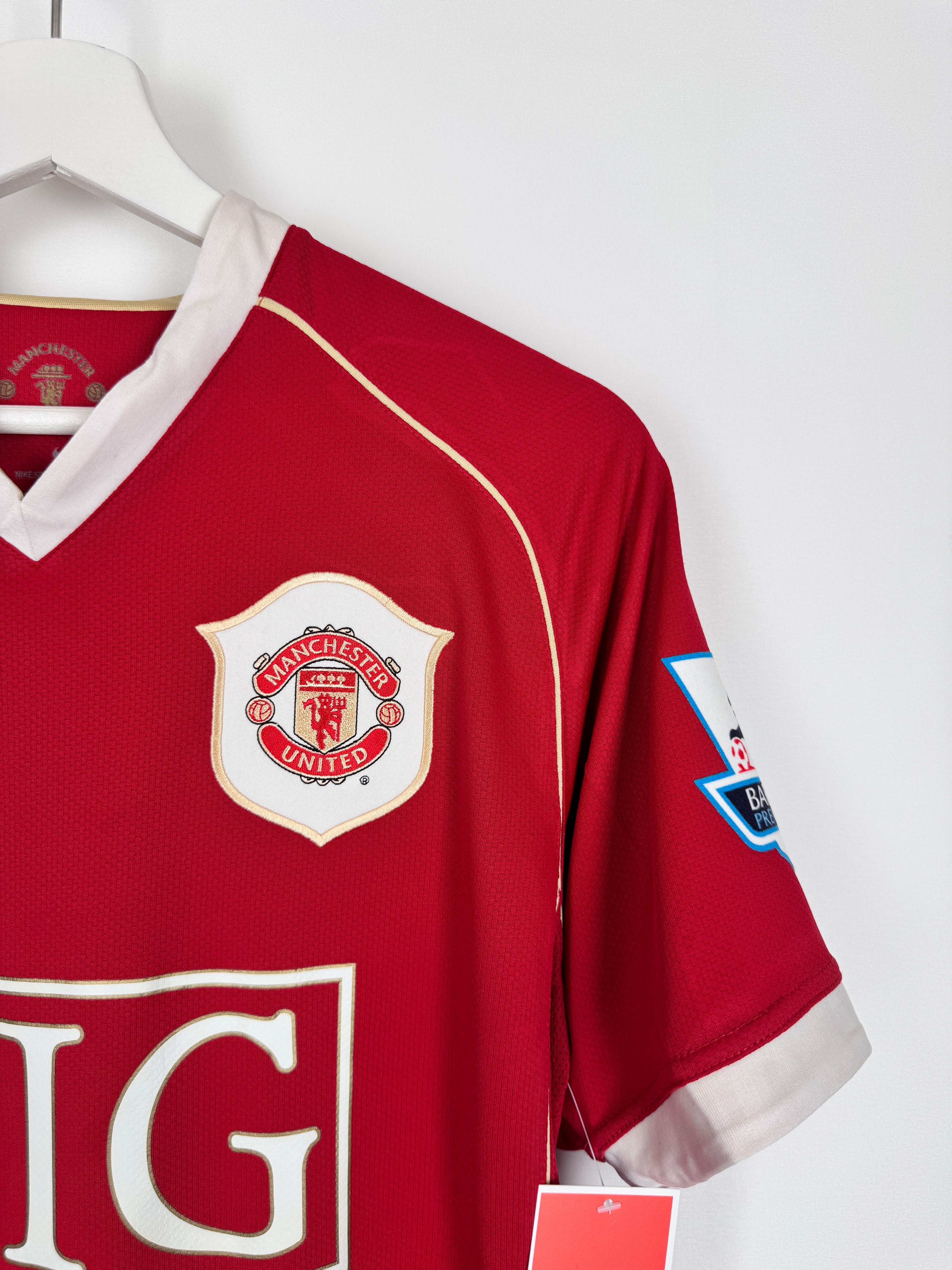 MAILLOT DE FOOTBALL MANCHESTER UNITED 2006/2007 DOMICILE - CRISTIANO RONALDO #7 (S)