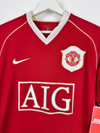 MAILLOT DE FOOTBALL MANCHESTER UNITED 2006/2007 DOMICILE - CRISTIANO RONALDO #7 (S)