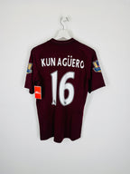 CAMISETA DE FÚTBOL MANCHESTER CITY 2012/2013 VISITANTE - KUN AGUERO #16 (S)