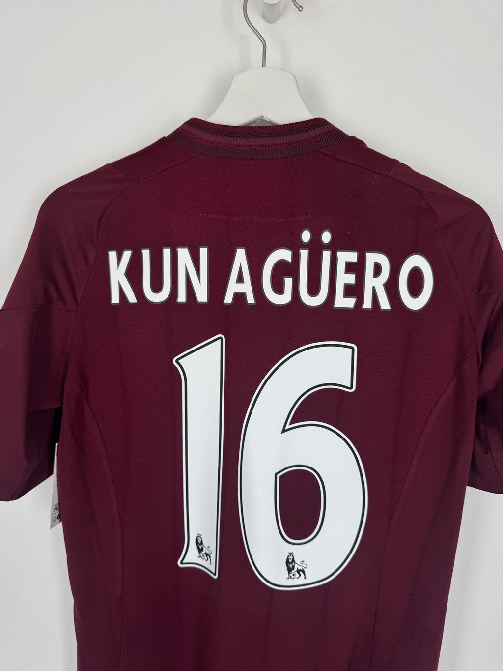 CAMISETA DE FÚTBOL MANCHESTER CITY 2012/2013 VISITANTE - KUN AGUERO #16 (S)