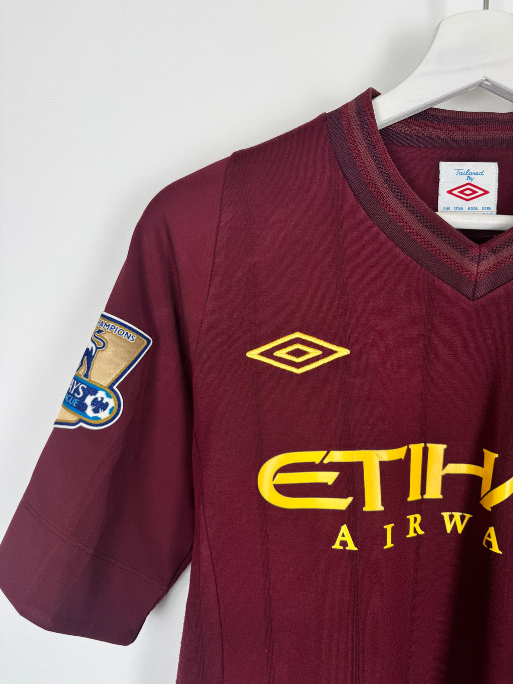CAMISETA DE FÚTBOL MANCHESTER CITY 2012/2013 VISITANTE - KUN AGUERO #16 (S)
