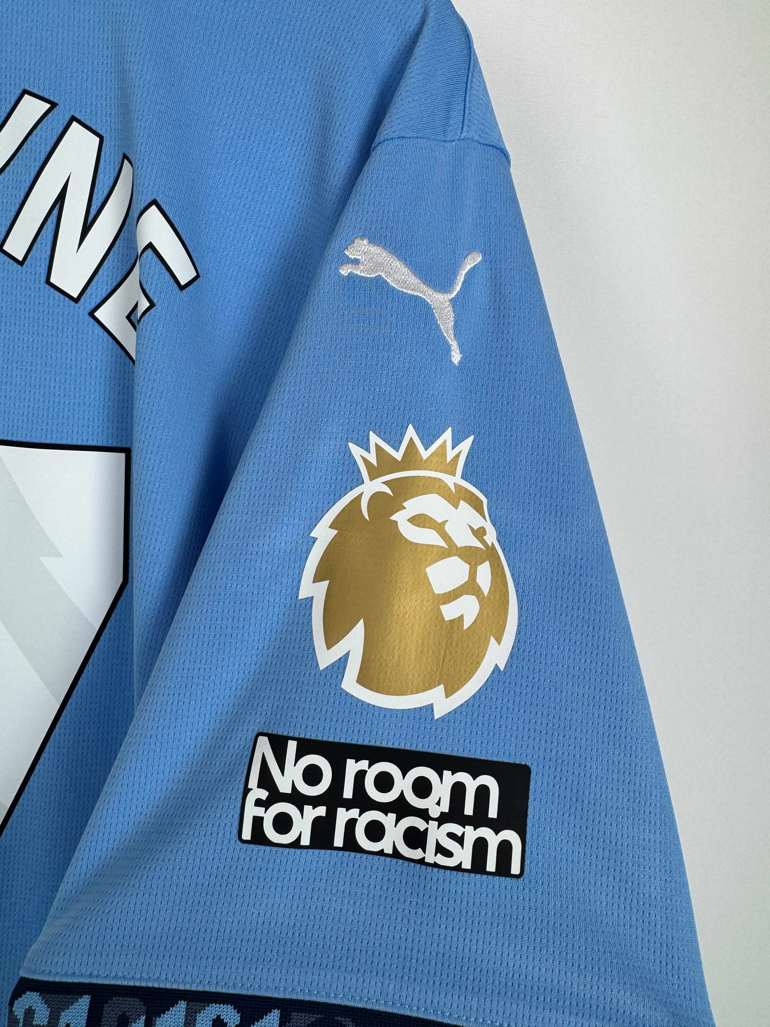 NEW MANCHESTER CITY 2024/2025 HOME FOOTBALL SHIRT - DE BRUYNE #17 (XL)