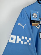 NEW MANCHESTER CITY 2024/2025 HOME FOOTBALL SHIRT - DE BRUYNE #17 (XL)