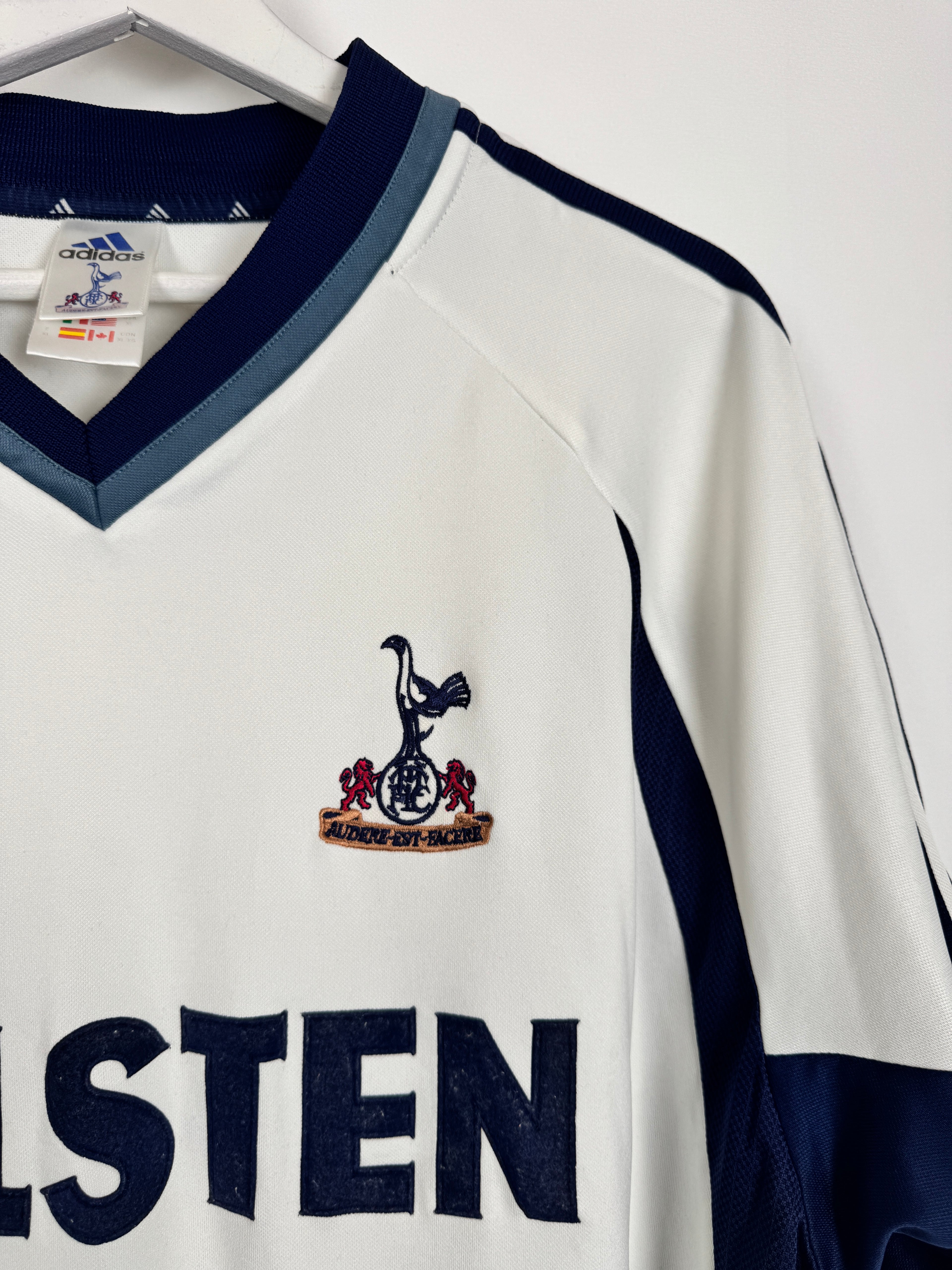 TOTTENHAM FOOTBALL SHIRT 2001/2002 HOME (XL)