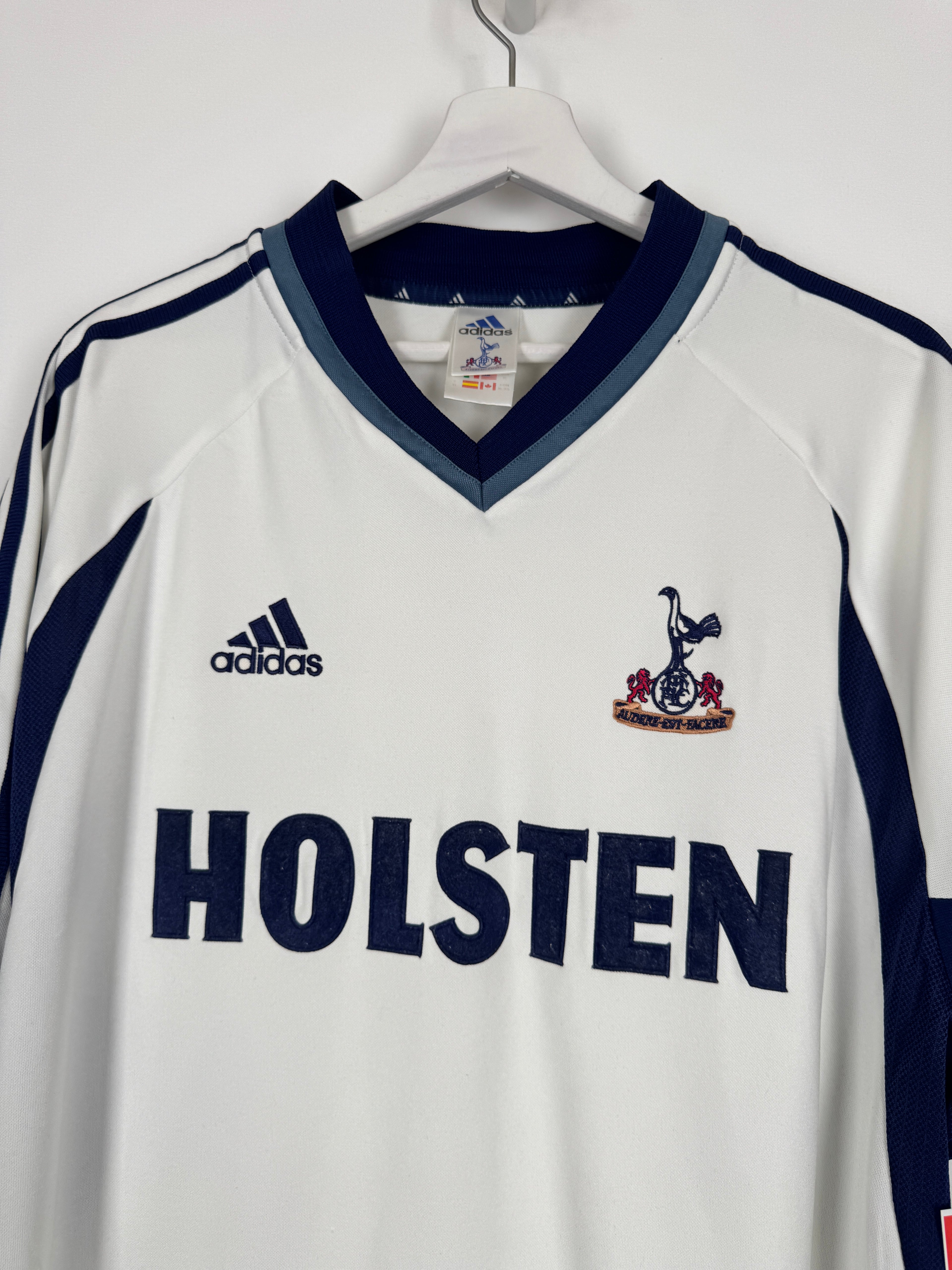 TOTTENHAM FOOTBALL SHIRT 2001/2002 HOME (XL)