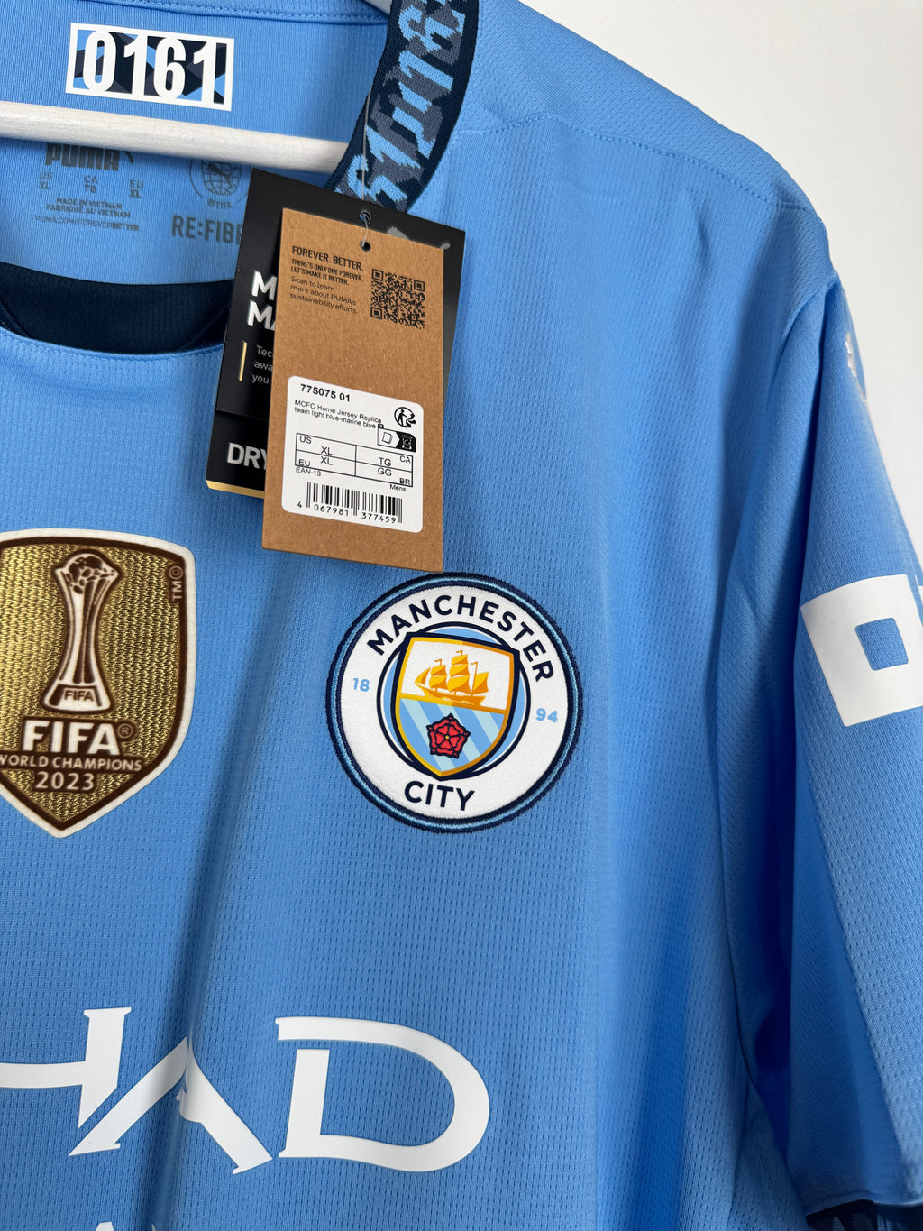 CAMISETA DE FÚTBOL MANCHESTER CITY 2024/2025 LOCAL NUEVA - HAALAND #9 (XL)