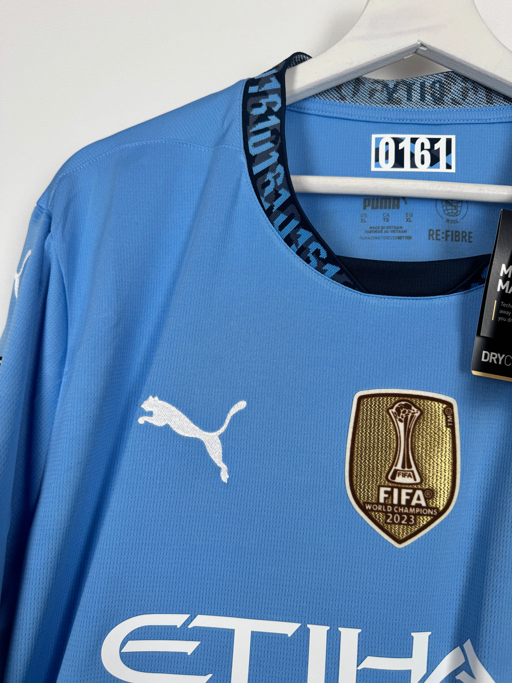 CAMISETA DE FÚTBOL MANCHESTER CITY 2024/2025 LOCAL NUEVA - HAALAND #9 (XL)