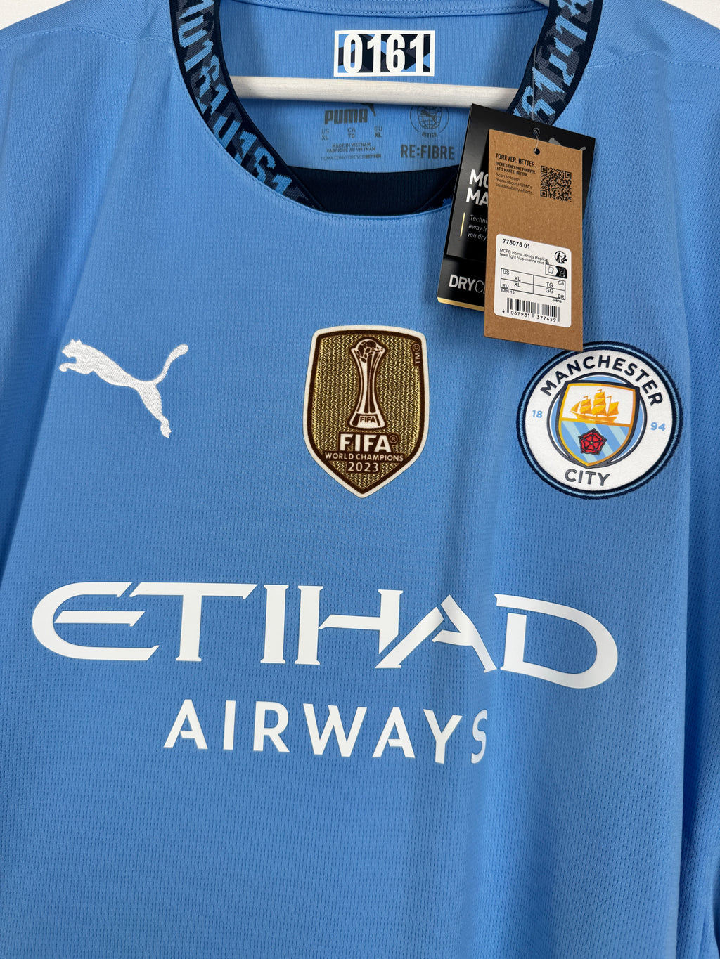 CAMISETA DE FÚTBOL MANCHESTER CITY 2024/2025 LOCAL NUEVA - HAALAND #9 (XL)