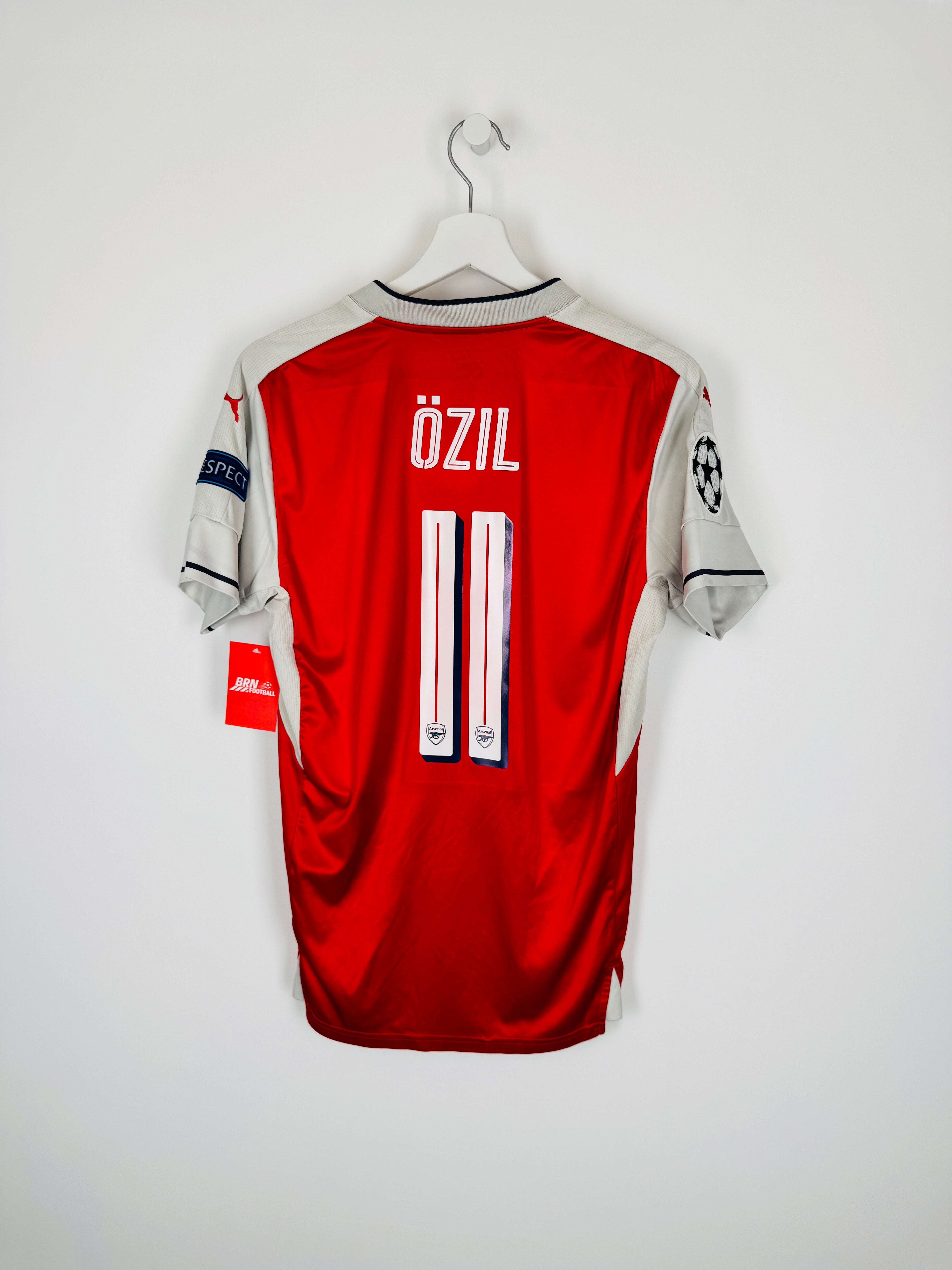 ARSENAL 2016/2017 HOME FOOTBALL JERSEY - OZIL #11 (S)
