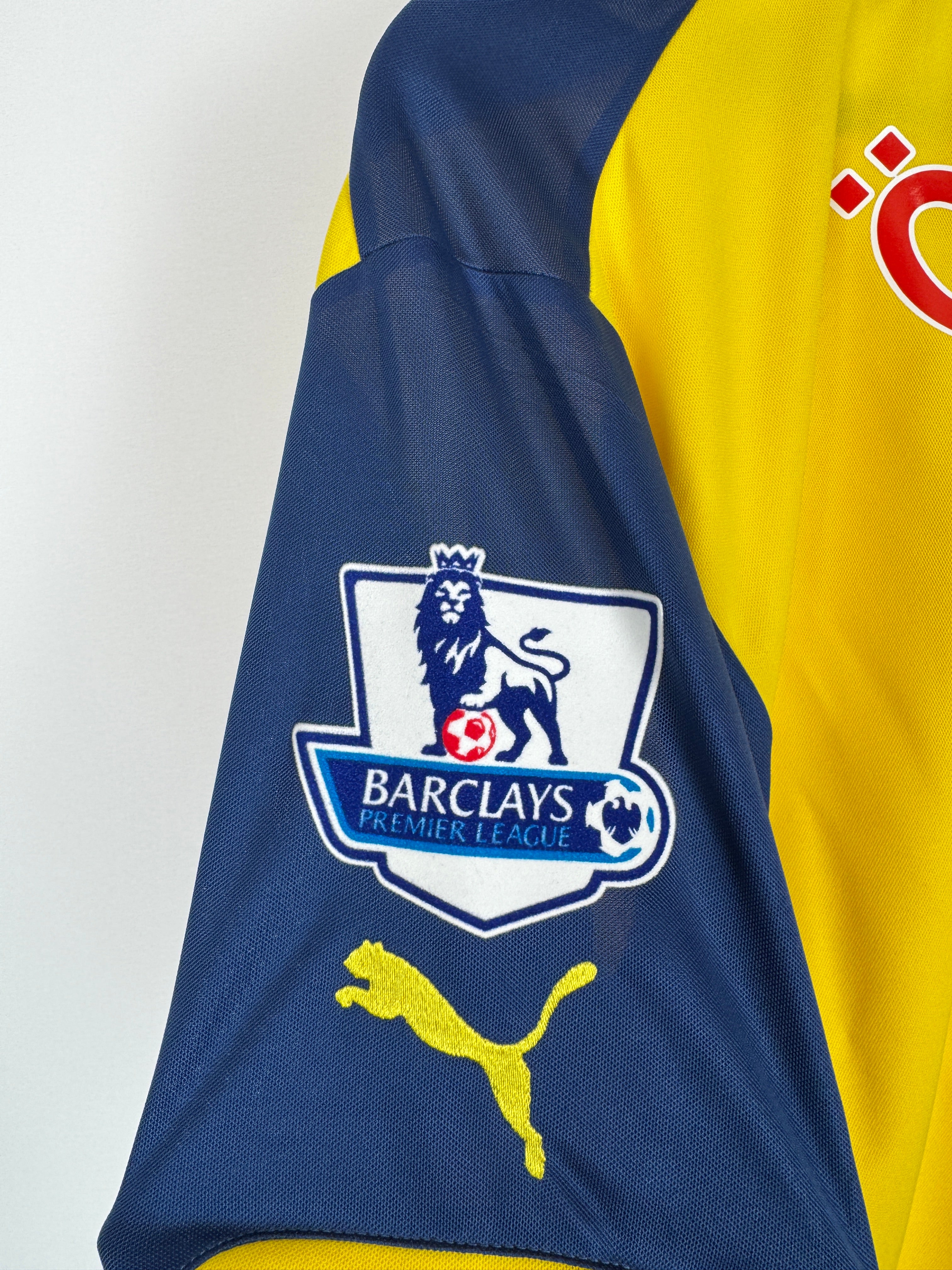 ARSENAL 2014/2015 AWAY FOOTBALL SHIRT - OZIL #11 (S)