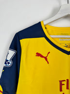 ARSENAL 2014/2015 AWAY FOOTBALL SHIRT - OZIL #11 (S)