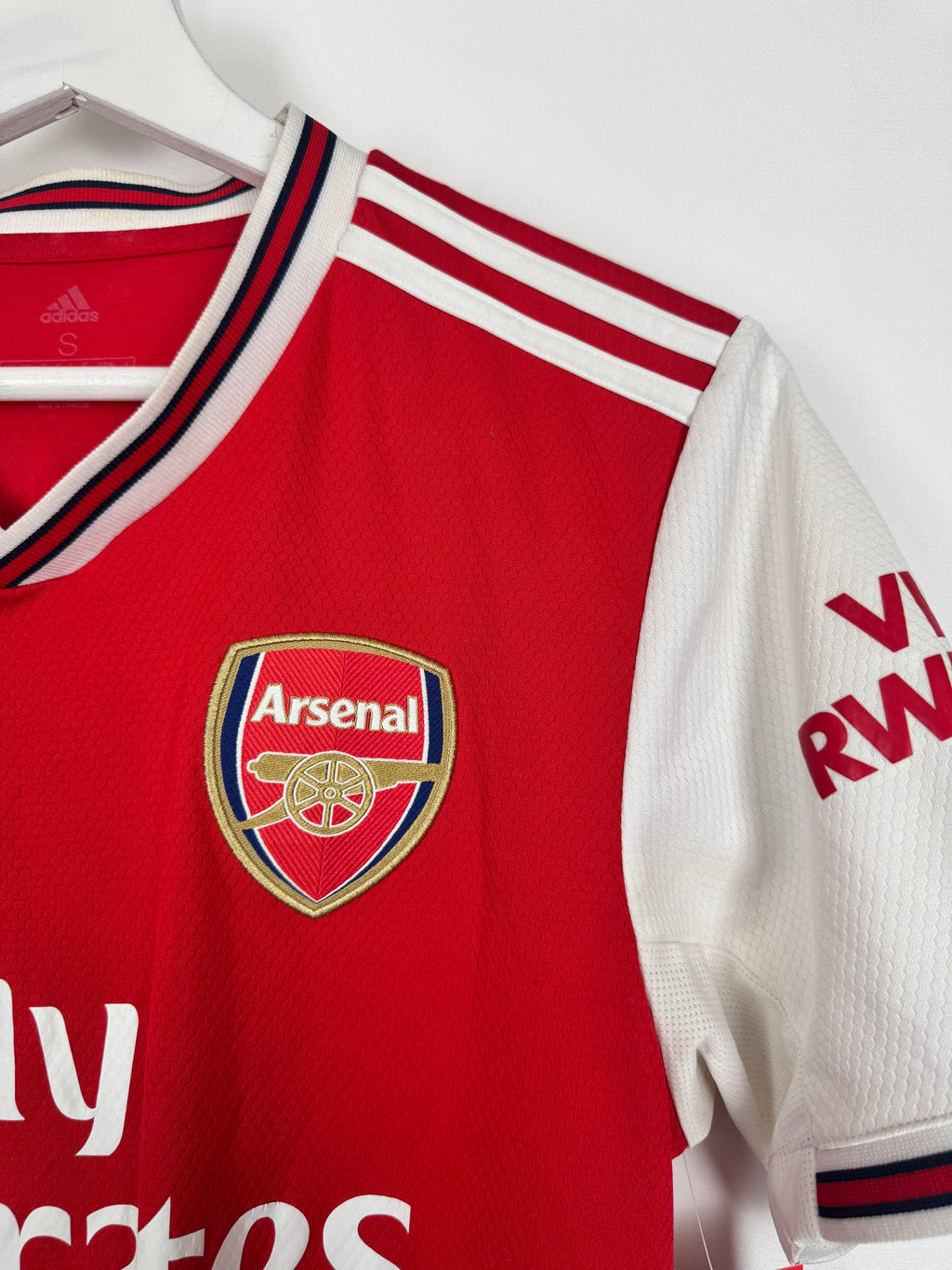 ARSENAL 2019/2020 HOME FOOTBALL SHIRT - PEPE #19 (S)