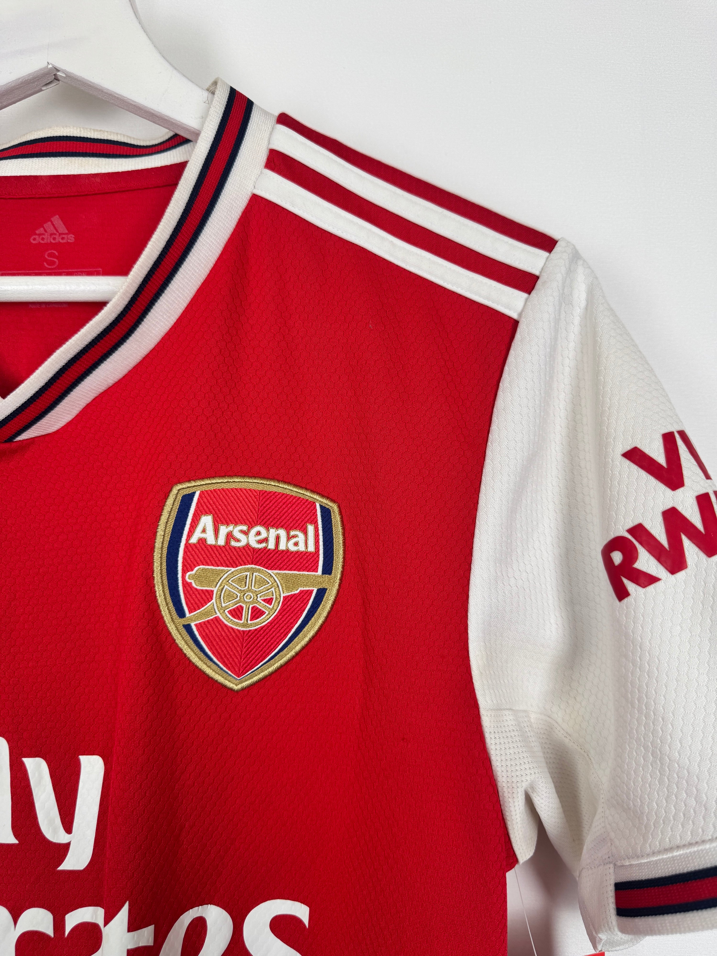 ARSENAL 2019/2020 HOME FOOTBALL SHIRT - PEPE #19 (S)