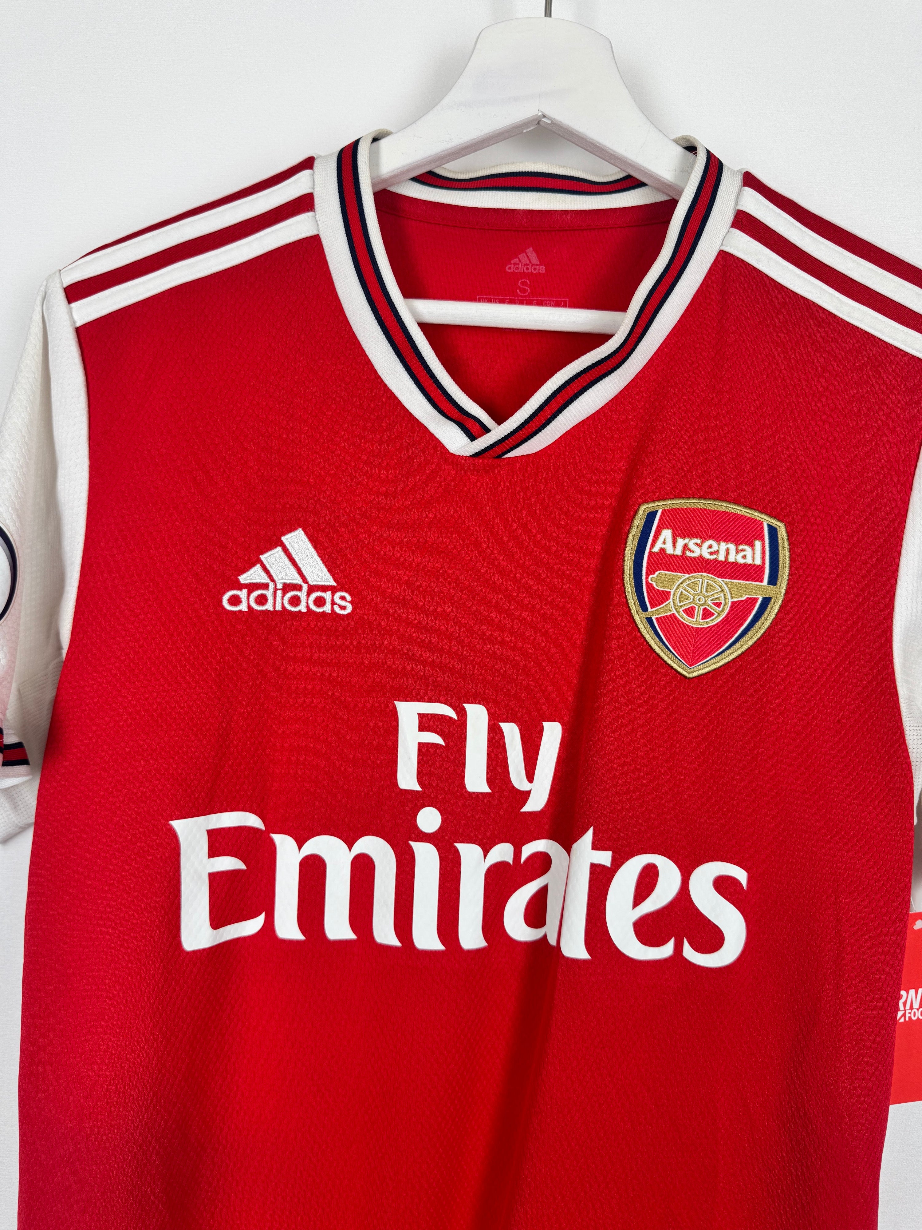 ARSENAL 2019/2020 HOME FOOTBALL SHIRT - PEPE #19 (S)