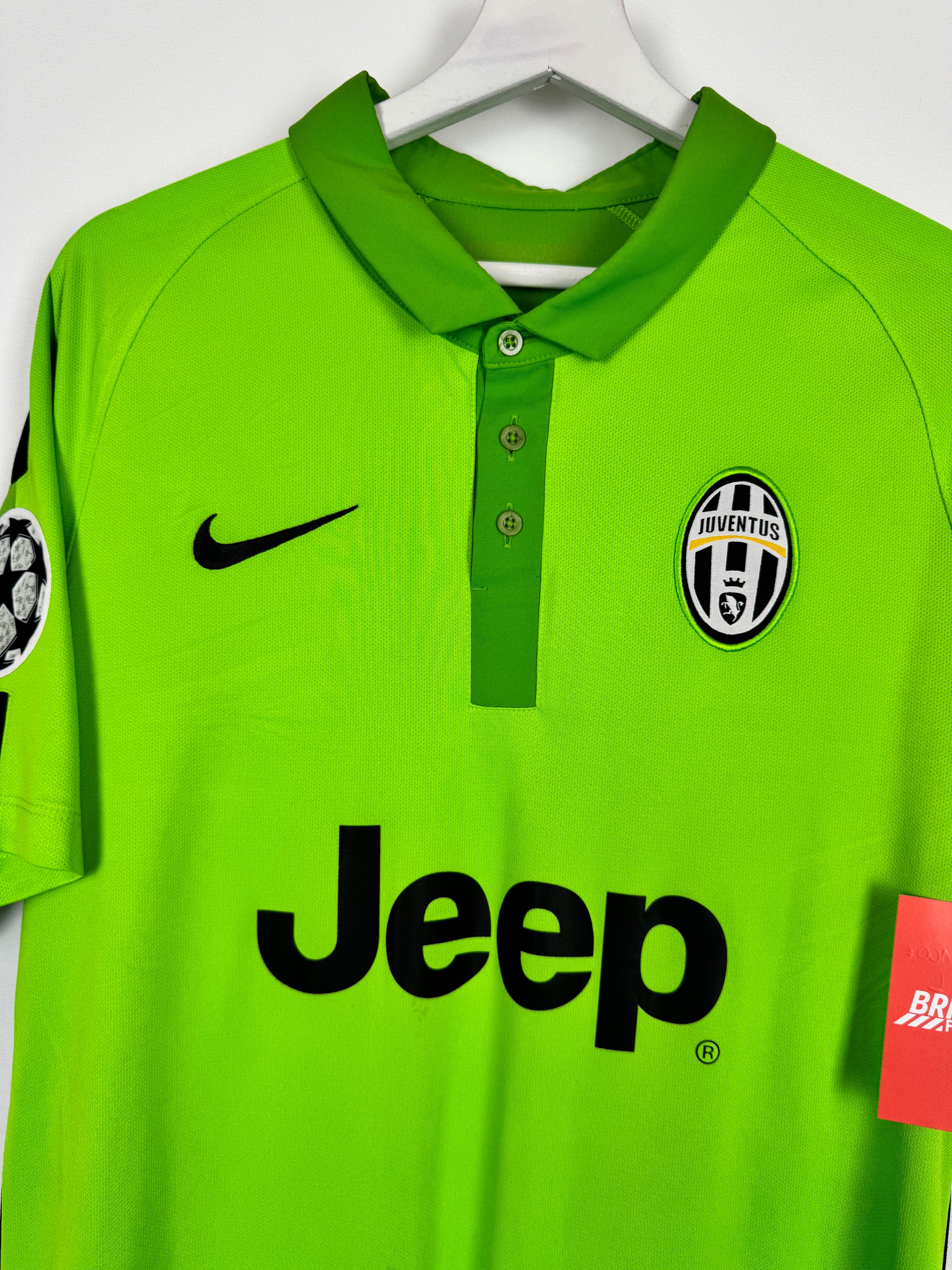 JUVENTUS 2014/2015 THIRD FOOTBALL SHIRT - POGBA #6 (M)