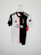 JUVENTUS 2019/2020 HOME FOOTBALL SHIRT - RONALDO #7 (XS)