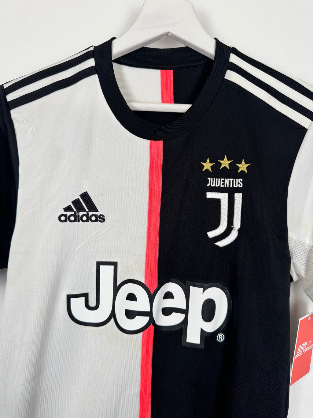JUVENTUS 2019/2020 HOME FOOTBALL SHIRT - RONALDO #7 (XS)