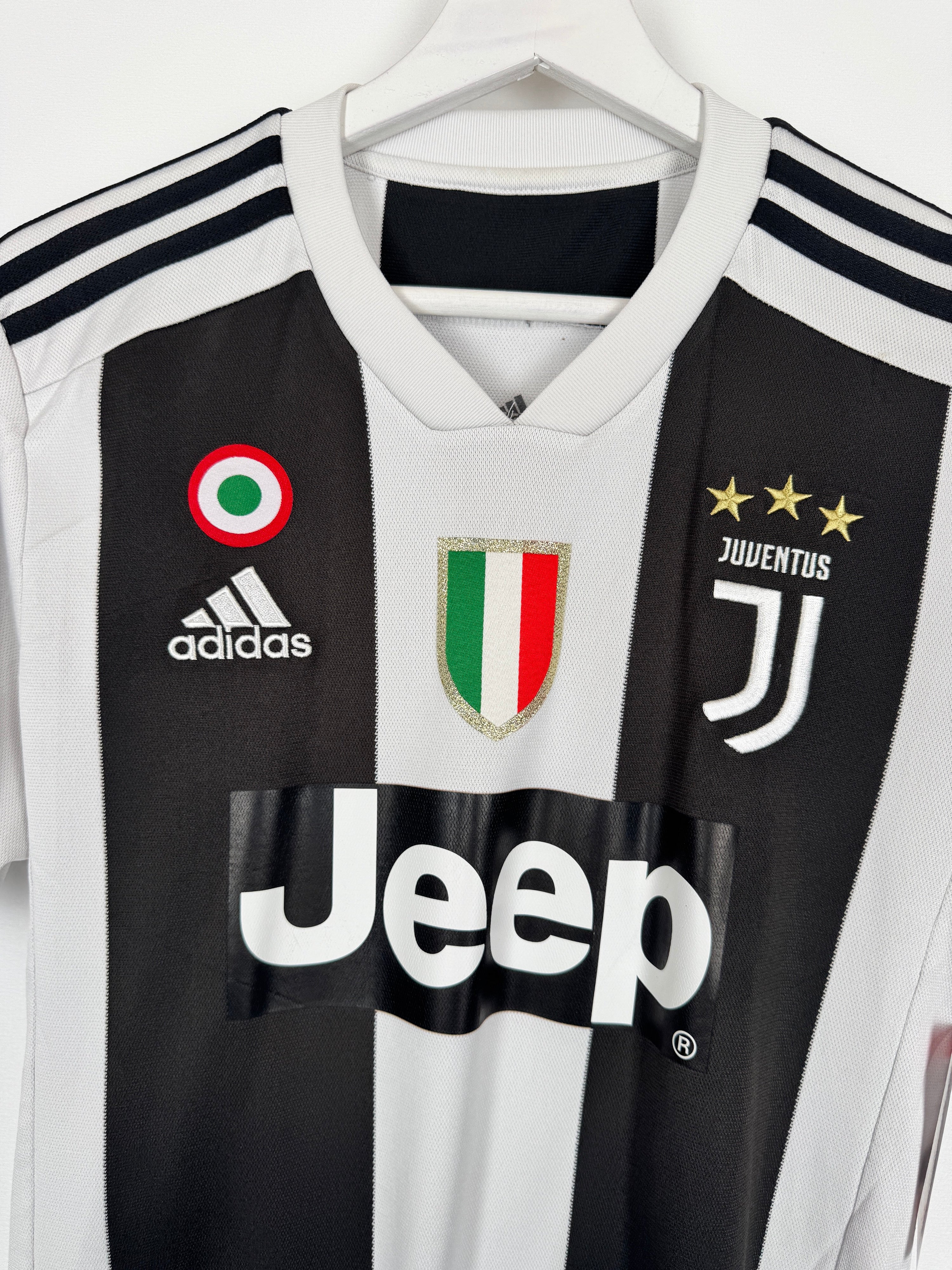 JUVENTUS 2018/2019 HOME FOOTBALL JERSEY - RONALDO #7 (S)