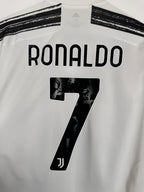 JUVENTUS 2020/2021 HOME FOOTBALL JERSEY - RONALDO #7 (XL)