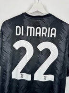JUVENTUS 2022/2023 AWAY FOOTBALL JERSEY - DI MARIA #22 (L)