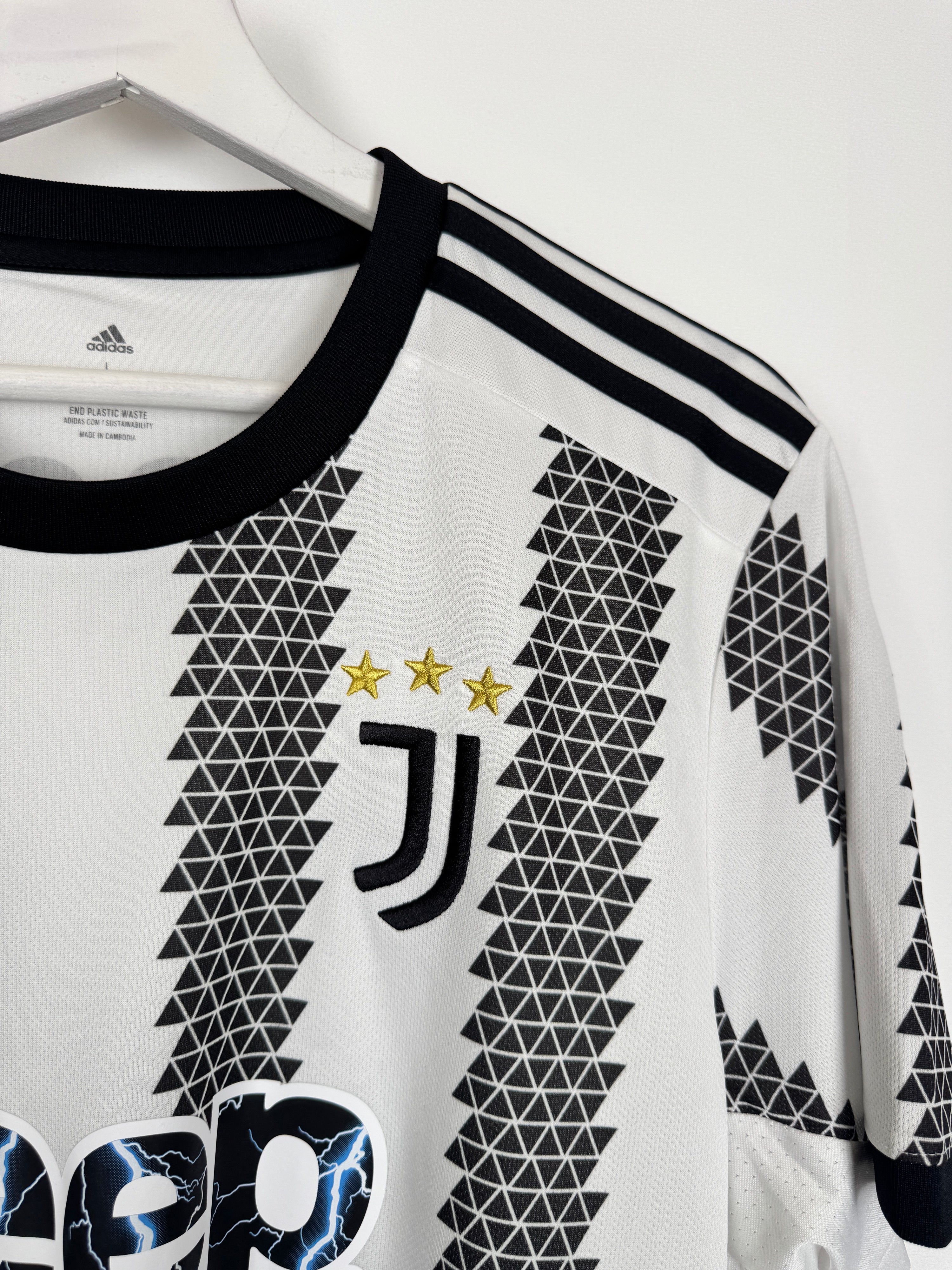 JUVENTUS 2022/2023 HOME FOOTBALL JERSEY - DI MARIA #22 (L)