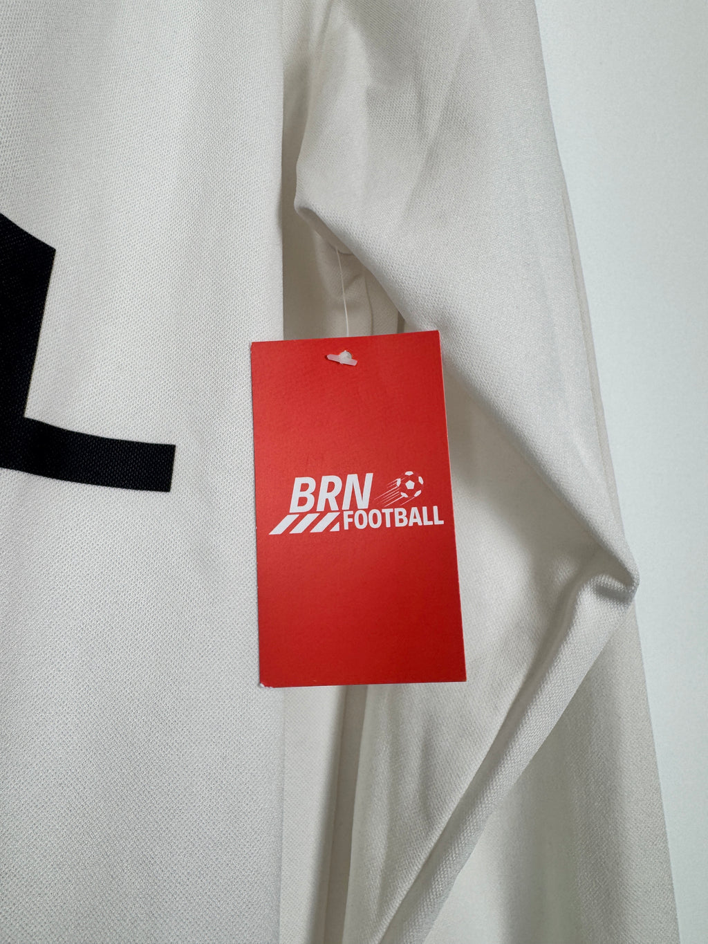 AC MILAN 1995/1996 AWAY FOOTBALL SHIRT LONG SLEEVES (M)
