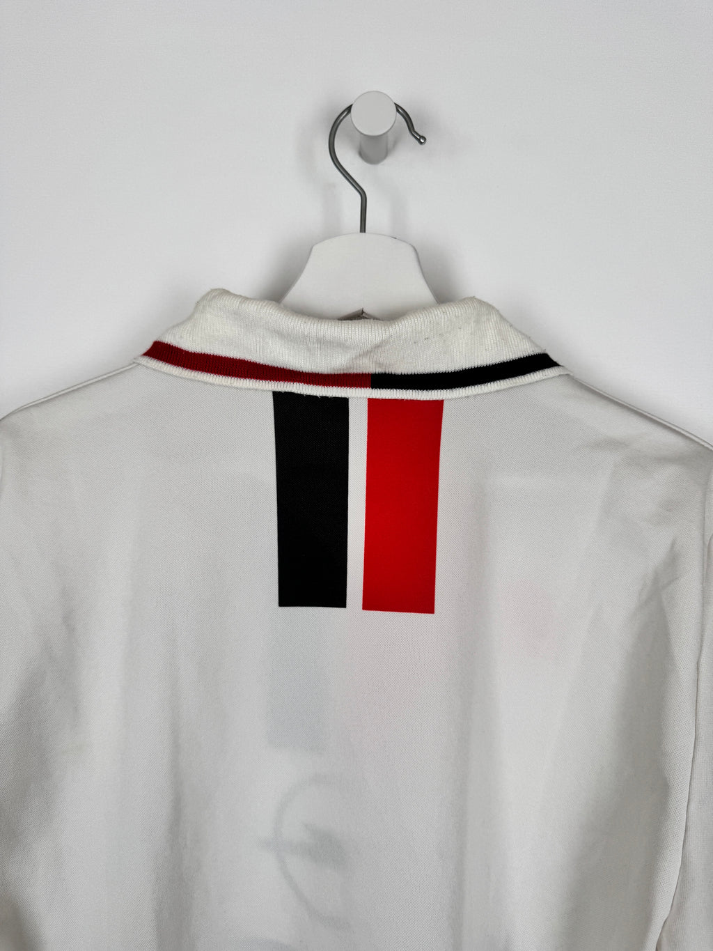 AC MILAN 1995/1996 AWAY FOOTBALL SHIRT LONG SLEEVES (M)