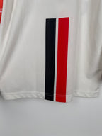 AC MILAN 1995/1996 AWAY FOOTBALL SHIRT LONG SLEEVES (M)