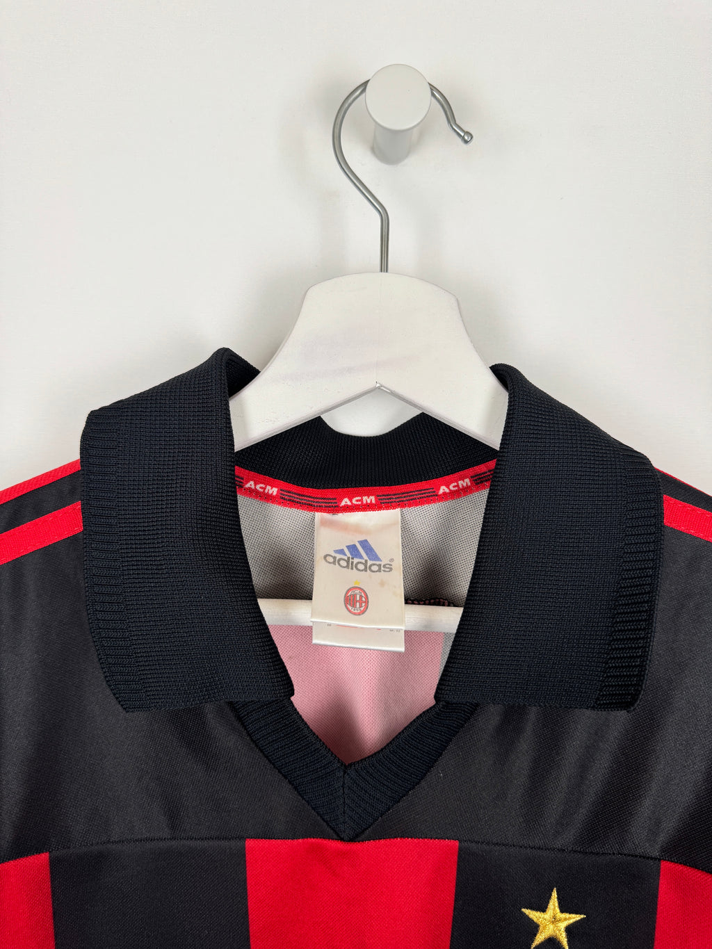 CAMISETA DE FÚTBOL AC MILAN 2000/2002 LOCAL (M)